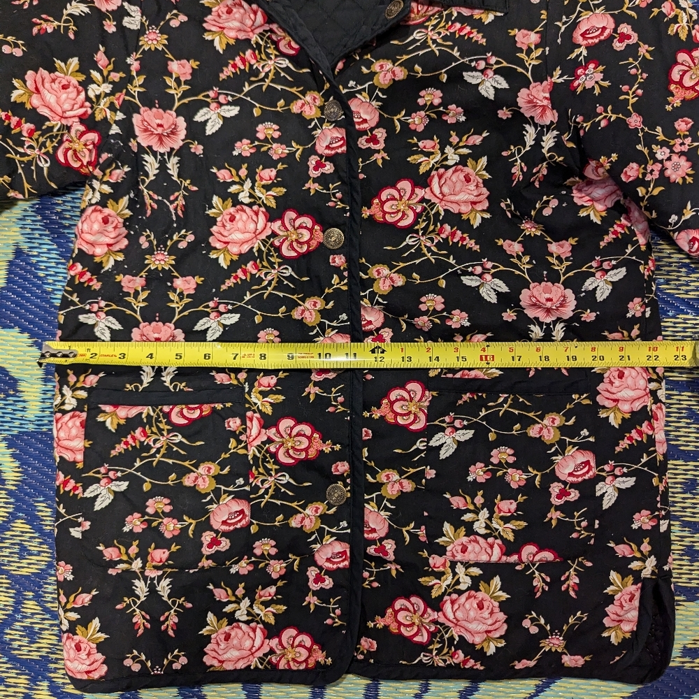 Spring 2025 Trends Quilted Jacket Vintage Floral Grandmacore - Picture 8 of 10
